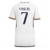 Real Madrid Vinicius Junior #7 Hjemmedrakt Kvinner 2023-24 Kortermet